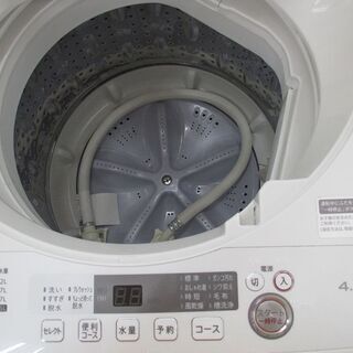 ID:G980474　シャープ　全自動洗濯機４．５ｋ