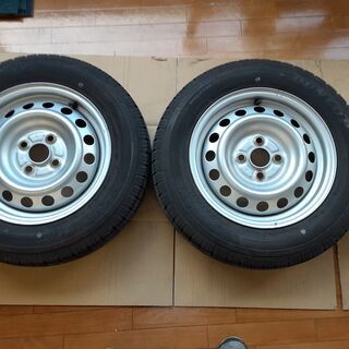 プロボックス　155/80/14 88/86 LT　タイヤ・ホイールセット