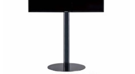 未使用品　自立式テレビスタンド　ブラック（山田セレクト）