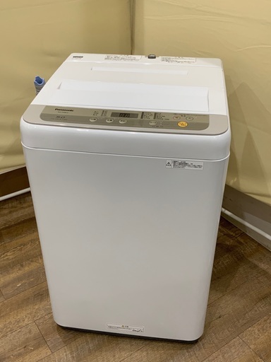 お取引感謝終了⭐︎美品中古⭐︎ラストビックサマーセール！パナソニック Panasonic 洗濯機 一人暮らし 2019年製 全自動洗濯機 5.0kg  送風 乾燥機能付き NA-F50B12