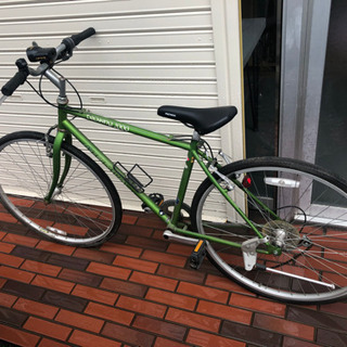 □MERIDA メリダ ロードバイク trekking 2000 グリーン ALTUS ALEX AL 