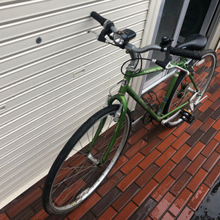 □MERIDA メリダ ロードバイク trekking 2000 グリーン ALTUS ALEX AL 
