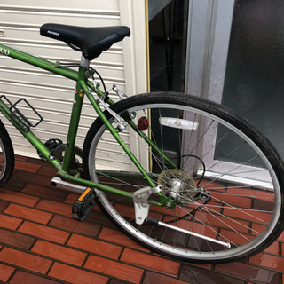 □MERIDA メリダ ロードバイク trekking 2000 グリーン ALTUS ALEX AL 