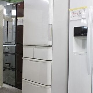 シャープ 冷凍冷蔵庫 ノンフロン冷凍冷蔵庫 SJ-PW42A 両側ドア 5ドア 