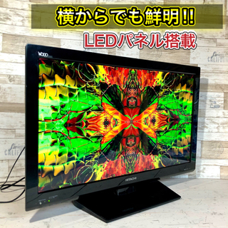 キイロイトリ 家電 テレビ キイロイトリダイアリー すぐ見れるセット‼️】HITACHI Wooo 液晶テレビ 32型✨ PC入力&外付け