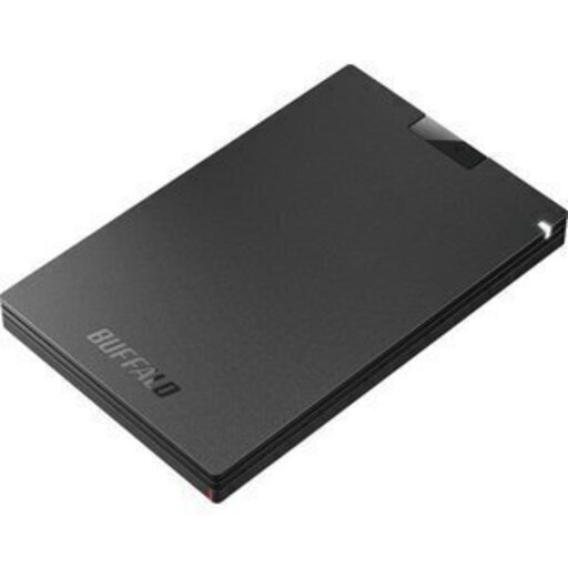 バッファロー USB 3.2(Gen 1)/ 3.1(Gen 1)対応 外付けポータブルSSD 500GB