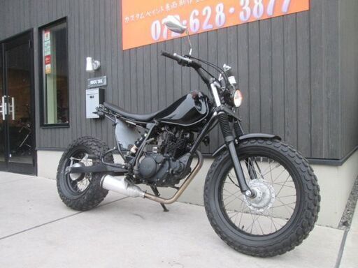 ☆17万円！TW200 人気の黒！実働車☆ロンスイカスタム！ヤマハ TW 