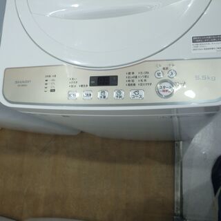 シャープ 5.5kg洗濯機 ES-GE5DJ 2019年製【モノ市場 知立店】