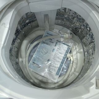 シャープ 5.5kg洗濯機 ES-GE5DJ 2019年製【モノ市場 知立店】