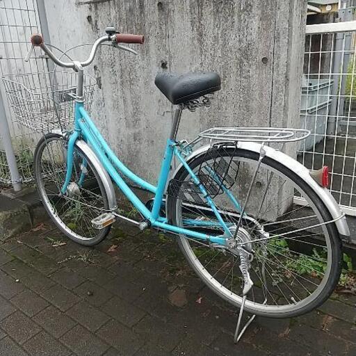 【売り切れ】26インチ自転車 水色