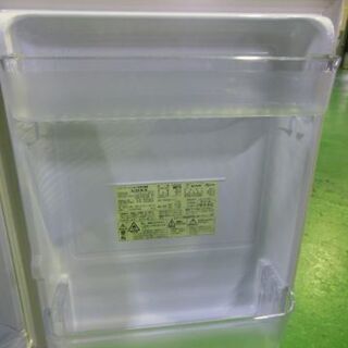 シャ－プ　冷蔵庫　SJ-D14B-W　2016年製　中古品