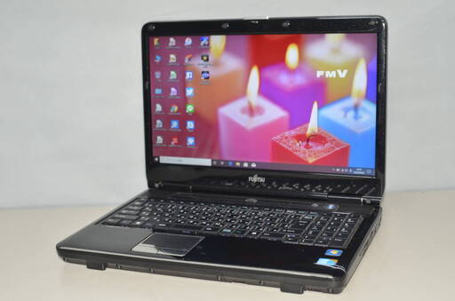 最新Windows10+office 大容量HDD500GB 富士通 NF/G50 高速 i3-330M/4GB/15.6インチ/無線内蔵/DVDマルチ/HDMI/テンキー/便利なソフト多数