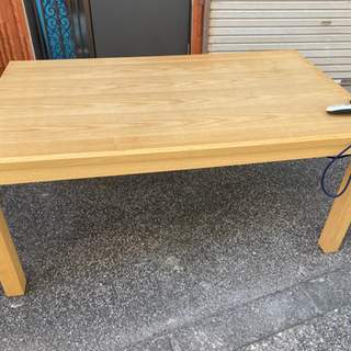 【ネット決済】ダイニングコタツ　中古美品　食卓テーブル　机