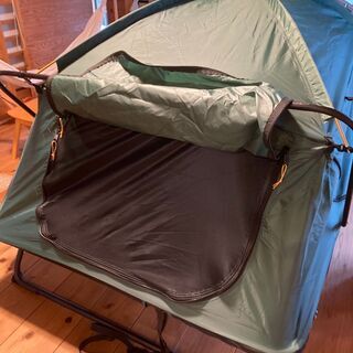 値下げ◆キャンプ用テント◆テントコット・ベッドテント・新品同様・定価38900円の品◆臼杵市内引取希望