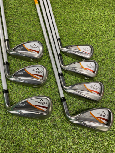 Callaway filly レディースゴルフクラブ 11本セット FLEX A 楽天市場】【中古】キャロウェイ フィリー 8本セット レディース