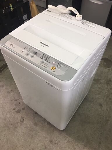 【赤字覚悟の最終値下げ！】Panasonic パナソニック 全自動電気洗濯機 2017年製 NA-F50B10 5.0kg ステンレス槽 つけおきコース搭載 一人暮らし 新生活