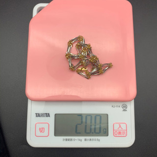 K18/PT850 デザイン ネックレス 居東屋