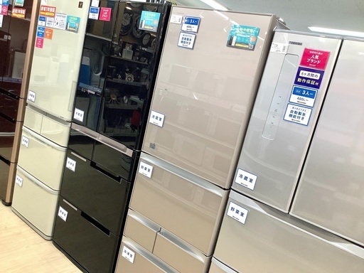 6ヵ月保証付！2016年製 TOSHIBA(東芝)の5ドア冷蔵庫「GR-J43GXVE」