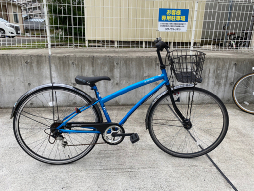 レガフィーノ 27インチ 6段変速 オートライト シティサイクル 自転車 中古