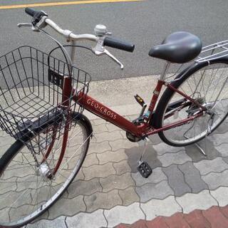 ♪ジモティー特価♪27型シティサイクル 中古自転車 シマノ外装6段変速 