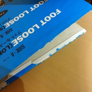 希少 見本盤 ケニーロギンス フットルース レコード 12インチ LP KENNY LOGGINS FOOT LOOSE 札幌市 白石区 東札幌 