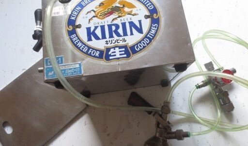 キリン　氷冷式　生ビールサーバー　ミニガスアダプター付き