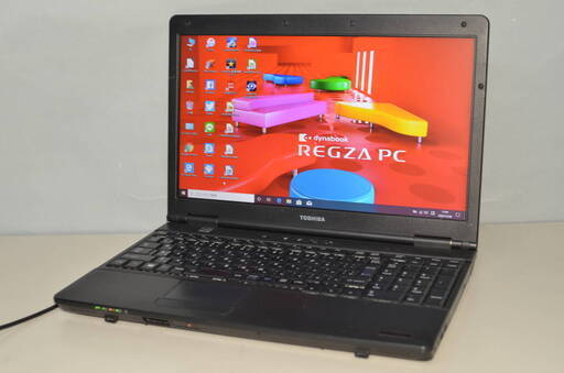 中古ノートパソコン Windows10+office 大容量HDD750GB 東芝Dynabook B552/H core i5-3230M/4GB/15.6インチ/DVDマルチ/無線/便利なソフト