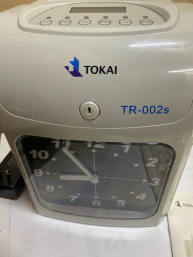 値下げTOKAI タイムレコーダー TR-002Sラック・カードセット
