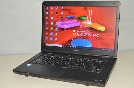 中古ノートパソコン Windows10+office 大容量HDD750GB 東芝Dynabook B552/H core i5-3340M/4GB/15.6インチ/DVDマルチ/便利なソフト多数