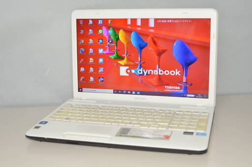 最新Windows10+office 大容量HDD750GB 東芝Dynabook B351/23D 第二世代i3/4GB/15.6インチ/無線内蔵/DVDRW/テンキ/便利なソフト多数