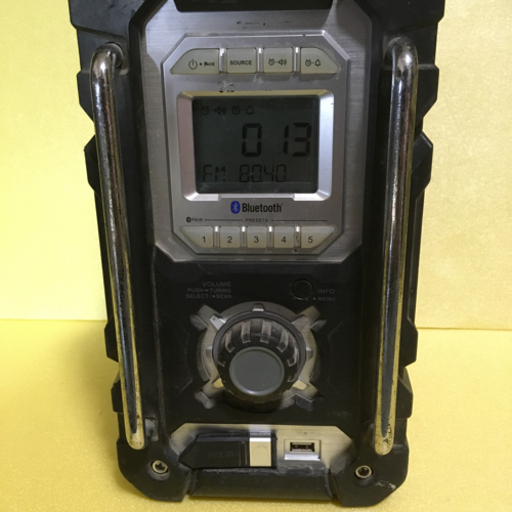 マキタ Bluetooth ラジオ　MR106 黒