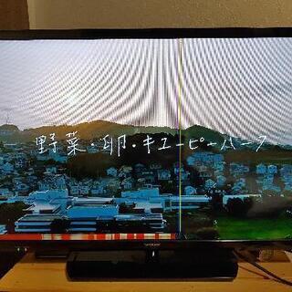 あげます　画面割れ　SHARP 液晶カラーテレビ　LC-32H30