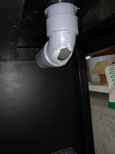 W1500×D600×H450オーバーフロー底面ブラックアクリル水槽（訳あり）