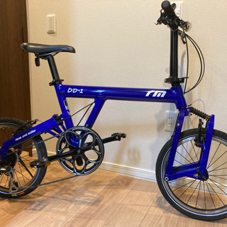 【美車】BD-1 classic カスタム 8速化 チェーンリング大型化 スタンド付き 純正カバー付き birdy 折りたたみ自転車 