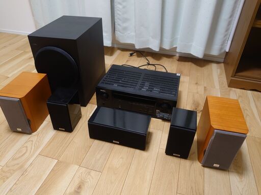 \u003c直接取引希望\u003e5.1chAVサウンドレシーバー【DENON AVR-X1000】他ONKYOスピーカーセット