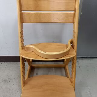 取引場所　南観音　 K2109-056　ハイチェア　木製　椅子　...
