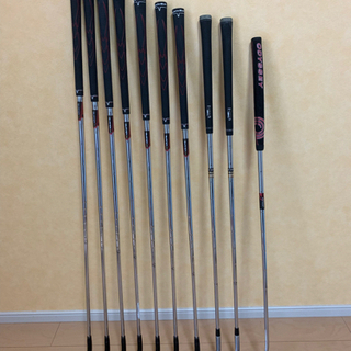 (取引完了)ゴルフクラブセット　バック付き　男性　メンズ　右利き