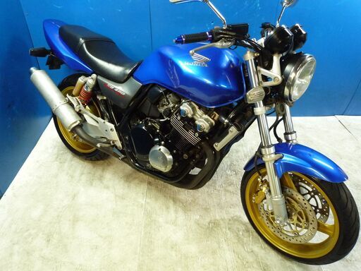 HONDA CB400SFV 青 車検残R4/5月 名変で乗れます 決算大売り出し価格 諸経費０円 始動確認済み 即納車有り 激安 横浜 都筑 P-Yard