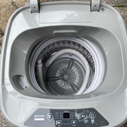 #5653 BESTEC 洗濯機　3.8kg BTWA01 2019年製