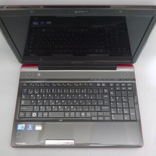 レッド ノートPC 中古美品 V65/86L 4GB 500GB Blu-ray 赤色 ノートPC V65/86L 4GB 500GB Blu-ray 無線