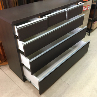 タンス 収納 大容量 シック 美品 ブラウン 木目調 ステンレス ニトリ