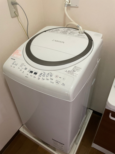 TOSHIBA ZABOON 8kg 洗濯乾燥