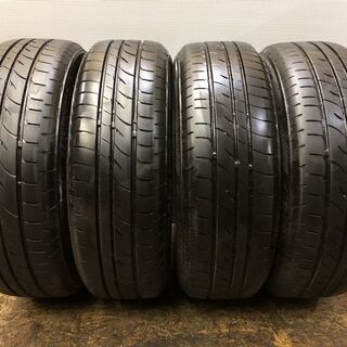 【BS Playz PX-C 175/65R14】夏タイヤ【BS PREO プレオ 14インチ 5.5J4HPCD100+45】2016年製 フィット キューブ等　(TF576) クレジットカード QR決済可能