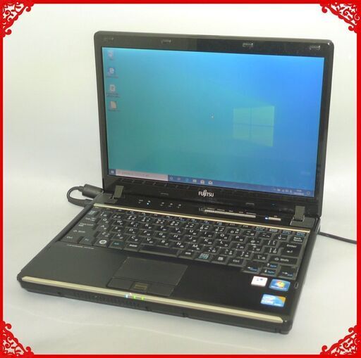 即使用可能 ノートパソコン 中古動作良品 12.1型ワイド 富士通 PH770/5A Core i5 4GB 500GB DVDRW 無線 Bluetooth Windows10 Office