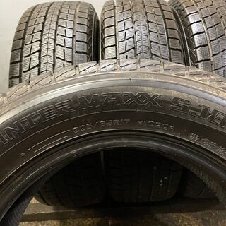 DUNLOP WINTER MAXX SJ8 225/65R17 17インチ スタッドレス 4本 2017年 