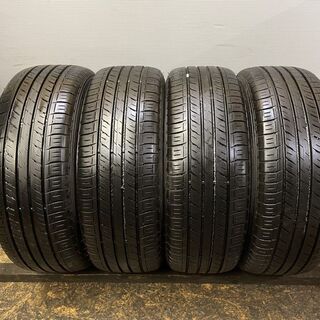 DUNLOP ENASAVE EC300 215/60R16 16インチ 夏タイヤ 4本 2017年製 バリ溝 エスティマ オデッセイ ヴェゼル等　(MTB128) クレジットカード QR決済可能