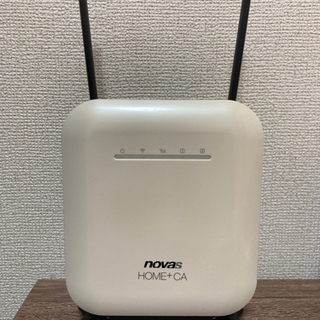 【ネット決済】novas HOME +CA  Wi-Fiルーター