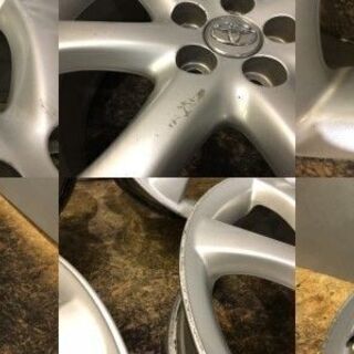TOYOTA トヨタ ウィッシュ 純正ホイール 17インチ 4本 7J5HPCD100+45