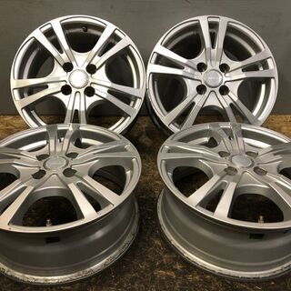 社外ホイール 15インチ 4本 6J6HPCD139.7+35 (VHB70) クレジットカード QR決済可能 VOGUER 社外ホイール 15インチ 4本 6J4HPCD100+40 bB等 (VHH187