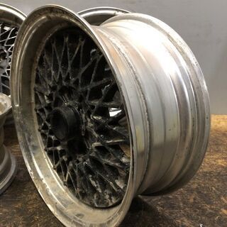 旧車ホイール WORK EWING W305B ワーク 社外ホイール 15インチ 4本 7J